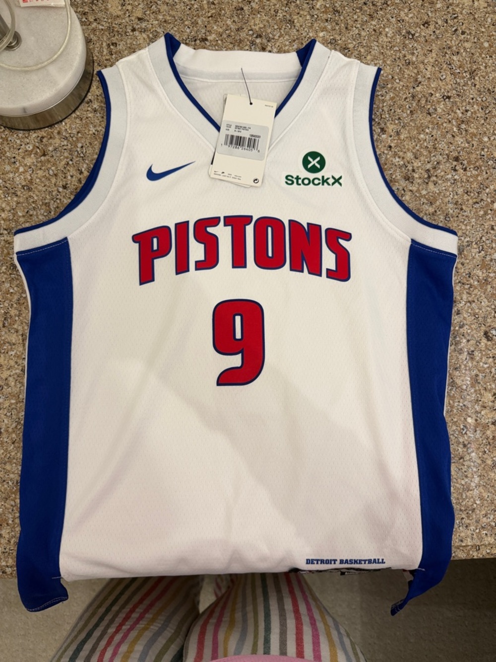 Thompson pistons jersey